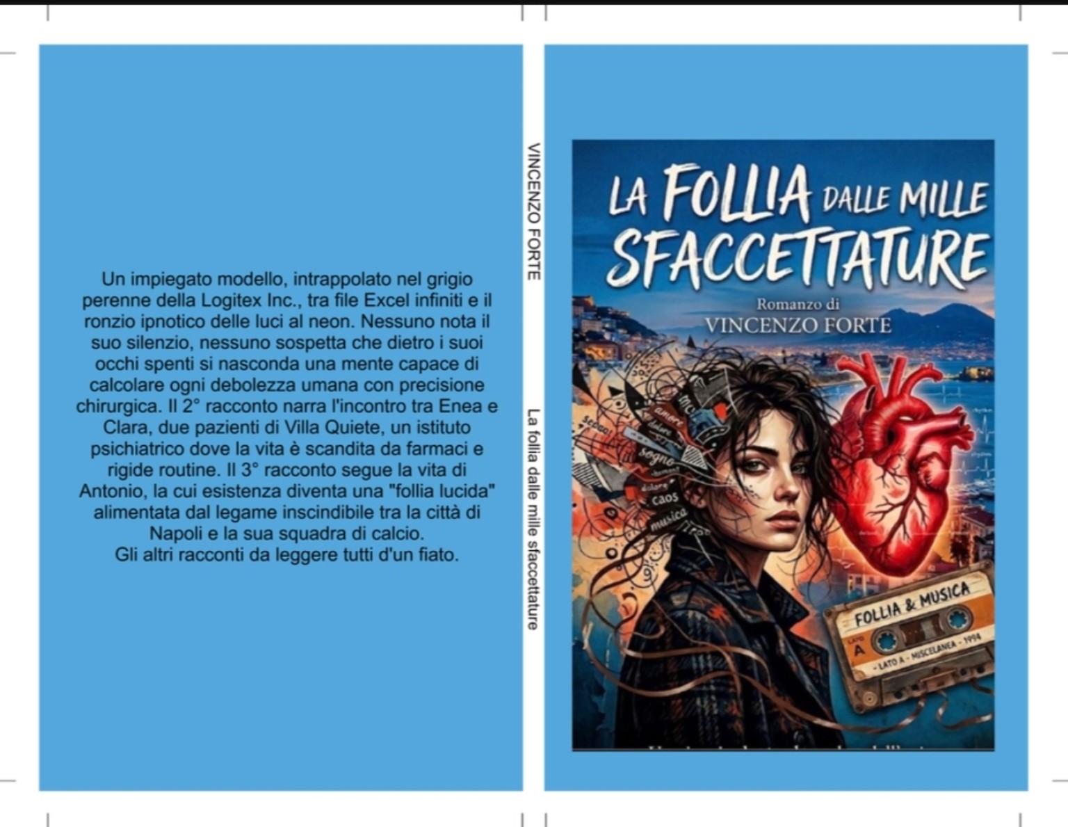 Copertina di La follia dalle mille sfaccettature